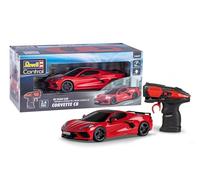 Revell Control 24697 RC Scale Car Corvette C8 I With Precise 2.4GHz Control I1:24 Scale I 19.8cm in length