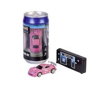 Revell Control 23568 Mini Remote Control Racing Car Pink, In a Can and Traffic Cones With 27 MHz Control,1:58 Scale, 7.6cm in length