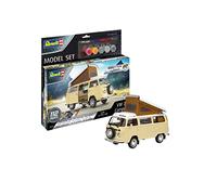 Revell Volkswagen Camper T2 Model Kit Set 67676 Easy Click Scale 1:24 with Paint