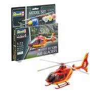 Revell EC135 Air-Glaciers Airbus Rescue Helicopter Aircraft Model Set Kit 64986