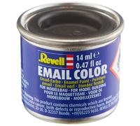Revell Enamel 006 Tar Black Mat 14ml Revell Multicolor