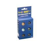 REVELL Colour Set 6x14ml Enamel Paints - Military, Aircraft, Cars, Base Colour