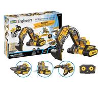 Revell Engineers 21304 RC Excavator 4in1 Science Kit I 176 Parts I 2.4GHZ Control I 23.5cm In Length