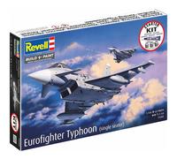 Revell Eurofighter Typhoon 1:144 Starter Kit Single Seater Model Aircraft