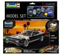 Revell Fast & Furious Dom's 1971 Plymouth GTX 1:24 Model Kit Set 67692