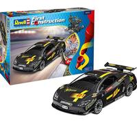 Revell First Construction Racing Car Model Kit 1:20 Scale Black 00923