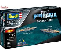 Revell First Diorama Set Bismarck Battle REV 05668 Model Kit