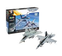 Revell Germany Top Gun 2 Movie Set Plastic Model Airplanes 1:72 5677 F-14D F-18