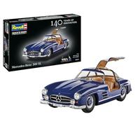 Revell Gift Set 05614 Mercedes-Benz 300 SL - 100 Years Mercedes Benz, 1:24 Scale, Unbuilt Plastic Model Kit with Accessories