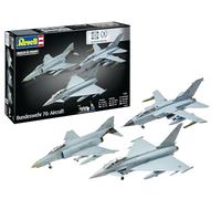 Revell Gift Set 05627 70 Years Bundeswehr: Aircraft 1:72 Scale Unbuilt Plastic Model Kit with Accessories