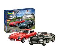 Revell Jaguar E-Type & XK-SS Sports Cars Model Kit 100th Anniversary Scale 1/24