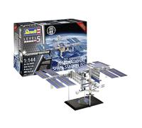 Revell Gift Set Age 14+ 05651 International Space Station ISS 25th Anniversary 1:144 Scale Unbuilt Plastic Model Kit With Display Stand