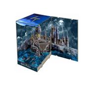 Revell Tiny Adventures Tiny Adventures - Harry Potter Hogwarts Castle Book Nook - With LED Lighting, 3D Miniature DIY Wooden Craft