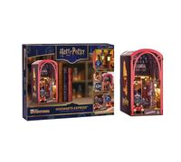 Revell Tiny Adventures Tiny Adventures - Harry Potter Hogwarts Express Book Nook - With LED Lighting, 3D Miniature DIY Wooden Craft