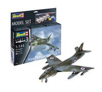 Revell Hawker Hunter FGA.9 Royal Air Force Fighter Jet 1:144 Model Kit 63833