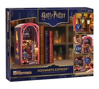 Revell Tiny Adventures Tiny Adventures - Harry Potter Hogwarts Express Book Nook - With LED Lighting, 3D Miniature DIY Wooden Craft