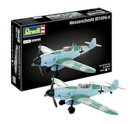 Revell Kit de modélisme I Messerschmitt Bf109G-6 I Kit de Construction Easy Click I Véhicule Militaire détaillé I Pièces 42 I Échelle 1:32 I Pour Enfants et adultes à partir de 10 ans