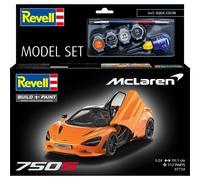 Revell McLaren 750S 1:24 Model Set Sports Car Kit Paints Glue 67734