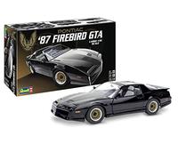 Revell Model Kit 1987 Firebird GTA I Scale 1:16 I Detailed Car Model I with 5.7 Litre V8 Engine, Moving Parts and Decals, White/Opulent Garden