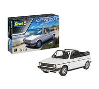 Revell Gift Set 05636 "50 Years of VW Golf 1" 1:24 Scale Unbuilt Plastic Model Kit with Accessories