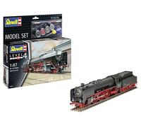 Revell Model Set 62172 Express Locomotive BR01&Tender 2'2' T32 1:87 Scale Unbuilt/Unpainted Plastic Model Kit with Accessories