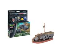 Revell 63344 Model Set Krupp Protze Kfz 69 with 3.7cm Pak 1:76 Scale Unbuilt/Unpainted Plastic Model Kit with Accessories