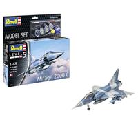 Revell Model Set 63813 Dassault Mirage 2000C 1:48 Scale Unbuilt/Unpainted Plastic Model Kit with Accessories
