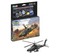 Revell AH-64A Apache Military Helicopter Aircraft Model Set Kit 64985