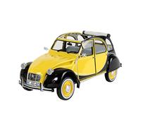 Revell Model Set 67095 Citroen 2CV CHARLESTON 1:24 Scale Unbuilt/Unpainted Plastic Model Kit with Contacta Professional Glue, Paintbrush & Selected Aqua Color Paints