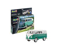 Revell Plastic Kit Volkswagen T1 Bus 67675, 1:24, unbuilt/unpainted, includes Contacta glue & paints