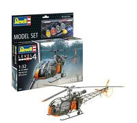 Revell 63804 French Alouette II Helicopter Model Set (1:32 Scale)