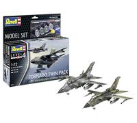 Revell Model Set 63801 Tornado 50th Anniversary Twinpack 1:72 Scale Unbuilt/Unpainted Plastic Model Kit With Accessories