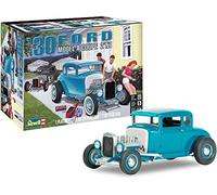 Revell 85-4464 1930 Ford Model A Coupe 2'N1 1:25 Scale 154-Piece Skill Level 5 Model Truck Building Kit White