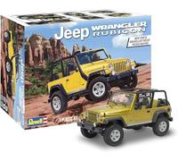 Revell Monogram Plastic Model kit, Jeep Wrangler Rubicon, 1:25