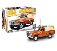 Revell Good Buddy 1979 Jeep J10 Pickup Truck w/Camper Top Model Kit 1:24 - 14568