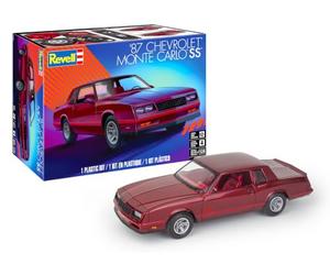 Revell Monogram 14587 - '87 Monte Carlo SS 1:24 Scale - Unbuilt/Unpainted Plastic Model Kit