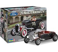 Revell Monogram 14463-1929 Ford Model A Roadster - 1:25 Scale - Unbuilt/Unpainted Plastic Model Kit