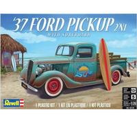 Revell 14516 1:25th scale 1937 Ford Pickup Street Rod with Surf Board 2n1 stock
