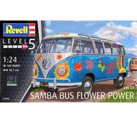 Revell RR7050 1/24 - VW T1 Samba Bus Flower Power