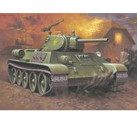 Revell Model Set 63294 T-34/76 Tank Model 1940 1:76 Scale Unbuilt/Unpainted Plastic Model Kit With Accessories
