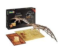 Revell RV00516 00516 516 1:8 Glider (Leonardo da Vinci 500th Anniversary) Wooden Model Kit Plastic, Various