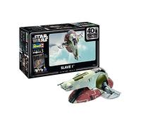 Revell RV05678 Slave I 40th Anniversary The Star Wars Plastic Model kit, Unvarnished
