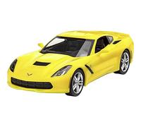 Revell RV07449 07049 7049 1:25 2014 Corvette Stingray (Easy-Click) Plastic Model Kit, Various, 1/25