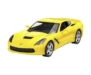 Revell RV07449 07049 7049 1:25 2014 Corvette Stingray (Easy-Click) Plastic Model Kit, Various, 1/25