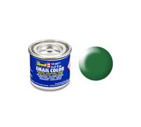 Revell Silk Leaf Green (RAL 6001) Email Colour Enamel 14ml Model Paint No.364