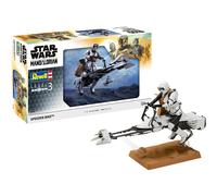 Revell 06786 Speeder Bike™: The Mandalorian 1:12 Scale Unbuilt/Unpainted Plastic Model Kit