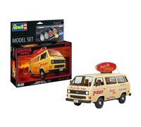 Revell Model Set 67725 VW T3 Bus "Surfer Boy": Stranger Things 1:25 Scale Unbuilt/Unpainted Plastic Model Kit With Accessories