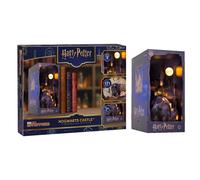 Revell Tiny Adventures Tiny Adventures - Harry Potter Hogwarts Castle Book Nook - With LED Lighting, 3D Miniature DIY Wooden Craft