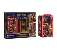 Revell Tiny Adventures Tiny Adventures - Harry Potter Hogwarts Express Book Nook - With LED Lighting, 3D Miniature DIY Wooden Craft