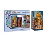 Revell Tiny Adventures Tiny Adventures - Bridgerton The Duke and I Book Nook - With LED Lighting, 3D Miniature DIY Wooden Craft